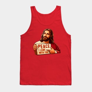 John 14:27 Peace I Leave With You Tank Top